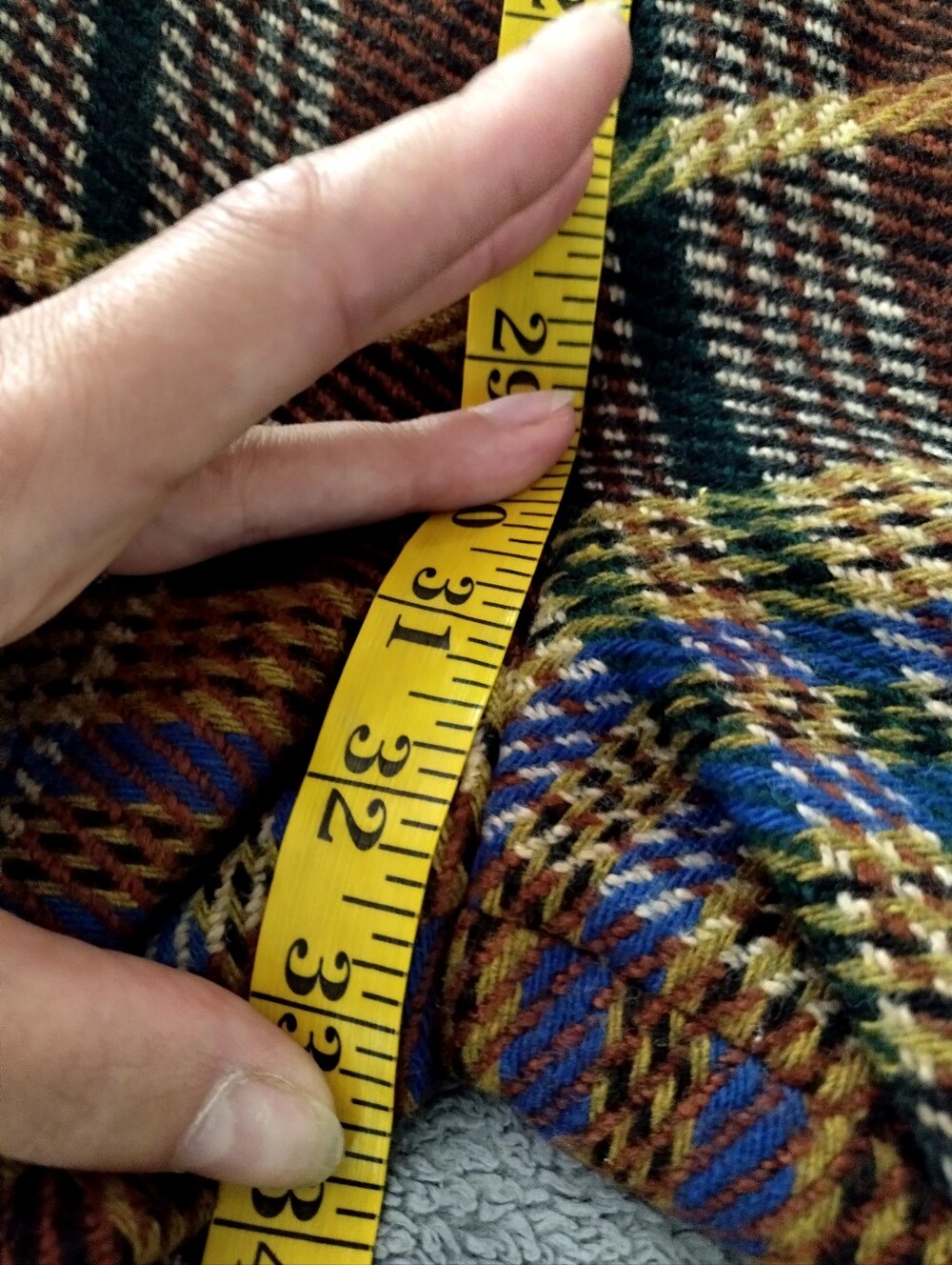 NWT Cider Plaid Wide Leg Overall Sz M - Picture 10 of 11